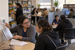 Nevada benefits clinic with energy counseling, food support, health enrollment, housing help, and job search assistance.